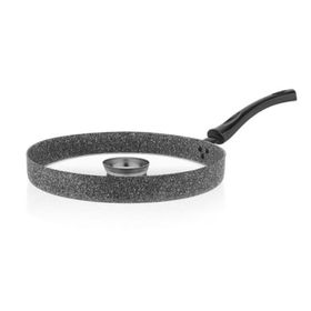 Taç Ultra Gri 32 cm Granit Balık Tavası