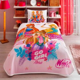 Taç Winx Adventure Tek Kişilik Pike Takımı