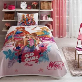 Taç Winx Adventure Tek Kişilik Pike Takımı