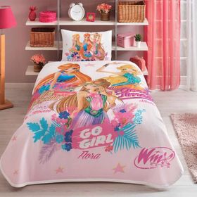 Taç Winx Adventure Tek Kişilik Pike Takımı