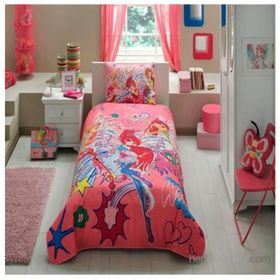 Taç Winx Girl Tek Kişilik Battaniye
