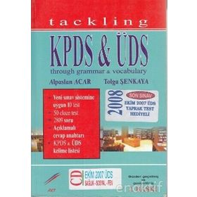 Tackling Kpds And Üds Through Grammar And Vocabulary-Tolga Şenkaya
