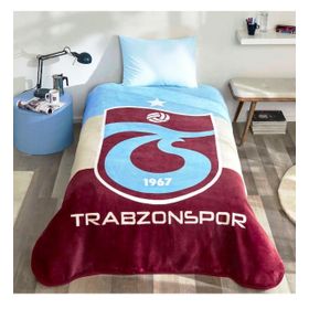 Tac/Trabzonspor Taraftar Lisansli Tek Kisilik Battaniye