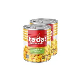 Tada 400 gr Tane Süt Mısır Konservesi (2 adet)