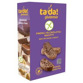 Tada Glutensiz 110 gr Fındıklı ve Çikolatalı Biscotti