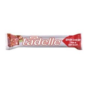 Tadelle 20 gr Fındık Dolgulu Şekersiz Sütlü Çikolata