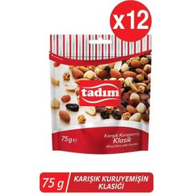 Tadım Klasik 75 gr Karışık Kuruyemiş (12 adet)