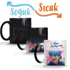 Taehyung Bts Persona Sihirli Porselen Kupa