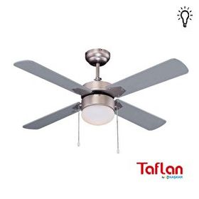 Taflan L42015 Gri Renk Aydınlatmalı Tavan Vantilatörü
