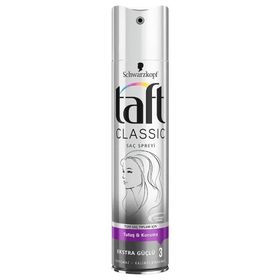 Taft Classic 250 ml Extra Güçlü Saç Spreyi