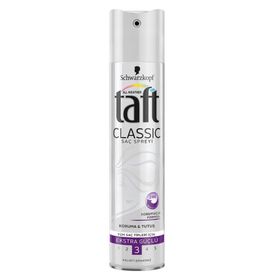 Taft Classic Ekstra Güçlü 250 ml Saç Spreyi