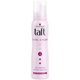Taft Curl 150 ml Flex Saç Köpüğü