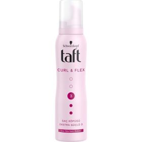 Taft Curl 150 ml Flex Saç Köpüğü