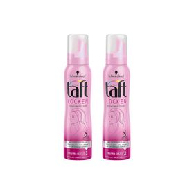 Taft Curl Flex Ekstra Güçlü No:3 2x150 ml Saç Şekillendirici Köpük