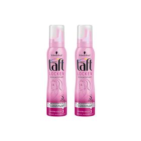 Taft Curl Flex Ekstra Güçlü No:3 2x150 ml Saç Şekillendirici Köpük