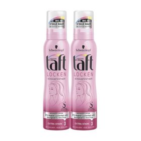 Taft Curl Flex Ekstra Güçlü No:3 2x150 ml Saç Şekillendirici Köpük