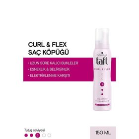 Taft Hair Belirgin Bukleler No:3 150 ml Mousse