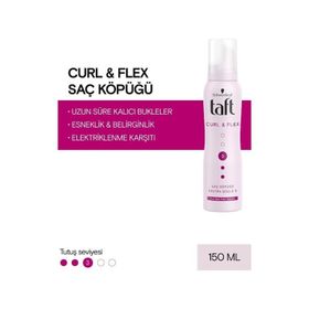 Taft Hair Belirgin Bukleler No:3 150 ml Mousse