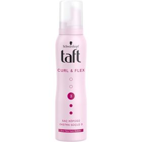 Taft Hair Belirgin Bukleler No:3 150 ml Mousse