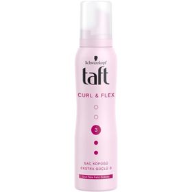 Taft Hair Belirgin Bukleler No:3 150 ml Mousse