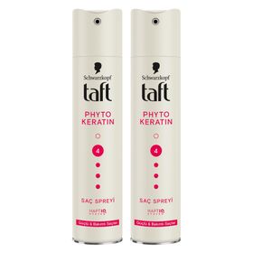 Taft Keratin 2x250 ml Saç Spreyi