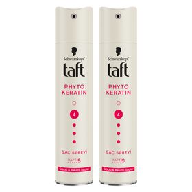 Taft Keratin 2x250 ml Saç Spreyi