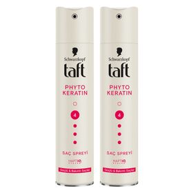 Taft Keratin 2x250 ml Saç Spreyi
