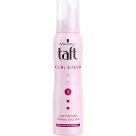 Taft Kıvırcık ve Bukle No:3 150 ml Saç Köpüğü