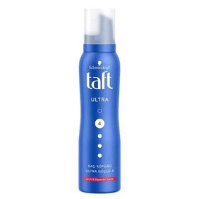 Taft No:4 Güçlü ve Dayanaklı Saçlar Ultra Güçlü 150 ml Saç Köpüğü
