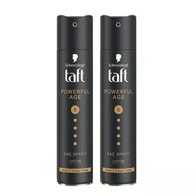Taft No:5 Powerful Age 2x250 ml Saç Spreyi