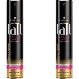 Taft No:5 Powerful Age 2x250 ml Saç Spreyi