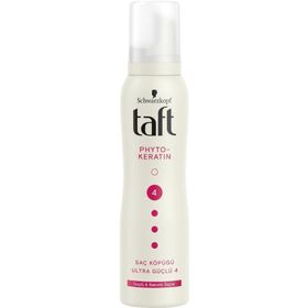 Taft Phyto Keratin Ultra Güçlü No:4 150 ml Saç Şekillendirici Köpük