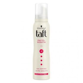 Taft Phyto Keratin Ultra Güçlü No:4 150 ml Saç Şekillendirici Köpük