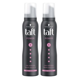 Taft Power Kaşmir Mega Güçlü 2x150 ml Saç Şekillendirici Köpük