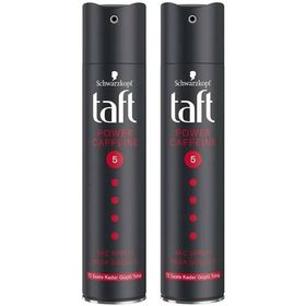 TAFT SAÇ SPREYİ MEGA GÜÇLÜ KAFEİN NO:5 2 ADET