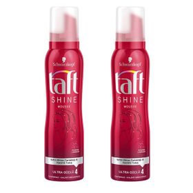 Taft Shine Mousse 2x150 ml Saç Şekillendirici Köpük