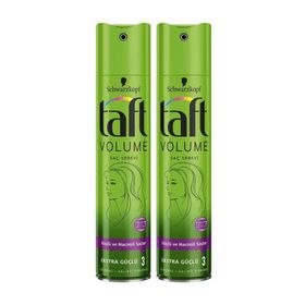 Taft True Volume Ekstra Güçlü 2x250 ml Saç Şekillendirici Sprey