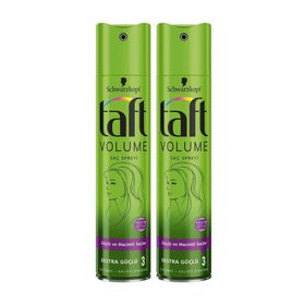 Taft True Volume Ekstra Güçlü 2x250 ml Saç Şekillendirici Sprey