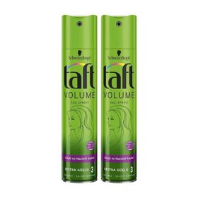 Taft True Volume Ekstra Güçlü 2x250 ml Saç Şekillendirici Sprey