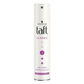 Taft Tüm Saç Tipleri İçin 250 ml Classic Saç Spreyi
