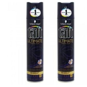 Taft Ultımate En Üçlü 2x250 ml Saç Spreyi
