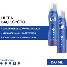 Taft Ultra 2x150 ml Saç Köpüğü