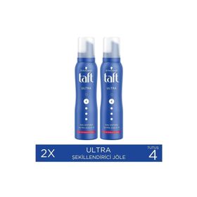 Taft Ultra Güçlendirici 2x150 ml Saç Köpüğü