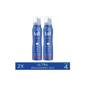 Taft Ultra Güçlendirici 2x150 ml Saç Köpüğü