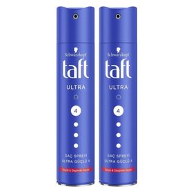 Taft Ultra Güçlü 2x250 ml Saç Şekillendirici Sprey