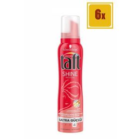 Taft Ultra Güçlü 6x150 ml Saç Köpüğü