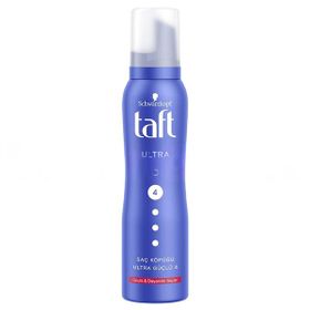 Taft Ultra No: 4 Strengthened Hair 150 ml Saç Köpüğü