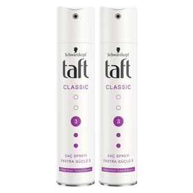 Taft Volume Hacim Veren Ekstra Güçlü 2x250 ml Saç Spreyi