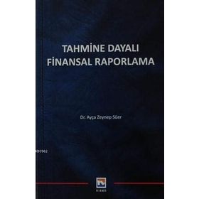 Tahmine Dayalı Finansal Raporlama - Ayça Zeynep Süer