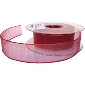 Tahtakale Toptancıları 2.5 cm 20 m Kırmızı Şifon Kurdele